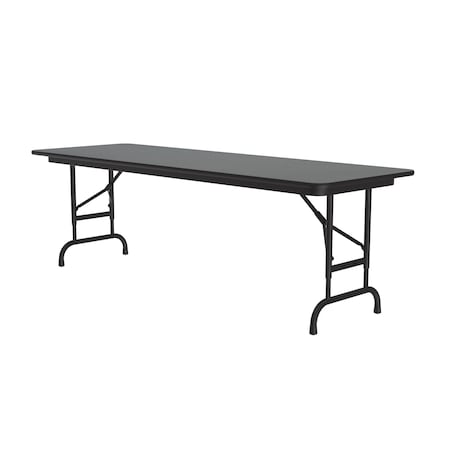 CFA Adjustable HPL Folding Tables 24x60 Montana Granite